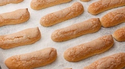 Бисквитное печенье Савоярди, или «дамские пальчики» — обязательный компонент Тирамису