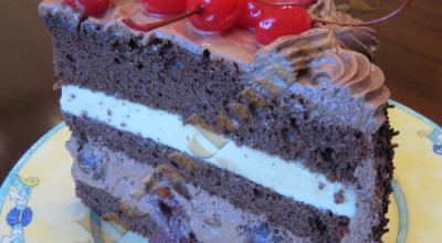 Шварцвальдский торт («Черный лес») по рецепту Алена Дюкасса