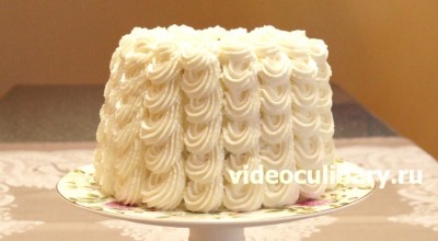 Бисквитный торт Невеста