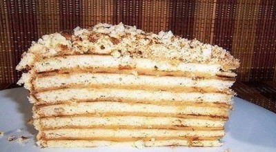 «Торт «Cекунда» без выпечки»