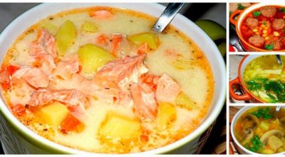 ТОП — 10 самых вкусных супов!
