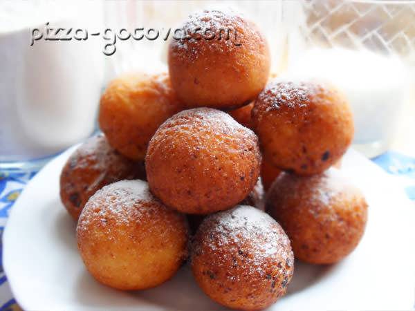 Рецепт с фото пончиков за 10 минут